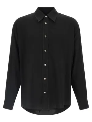 Viscose wool shirt LEMAIRE Black