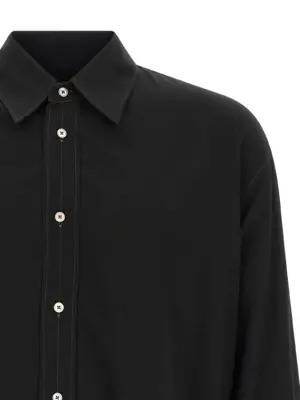 Viscose wool shirt Man LEMAIRE Black
