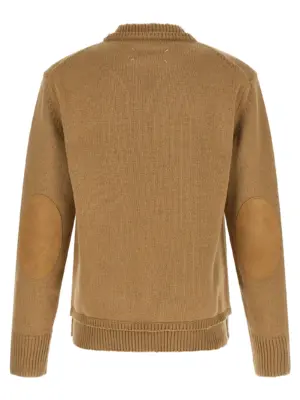 Patch sweater SI1GP0001S18064106F MAISON MARGIELA Beige