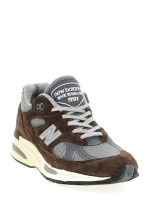 'Made in UK 991V2' sneakers U991BG2 NEW BALANCE Brown