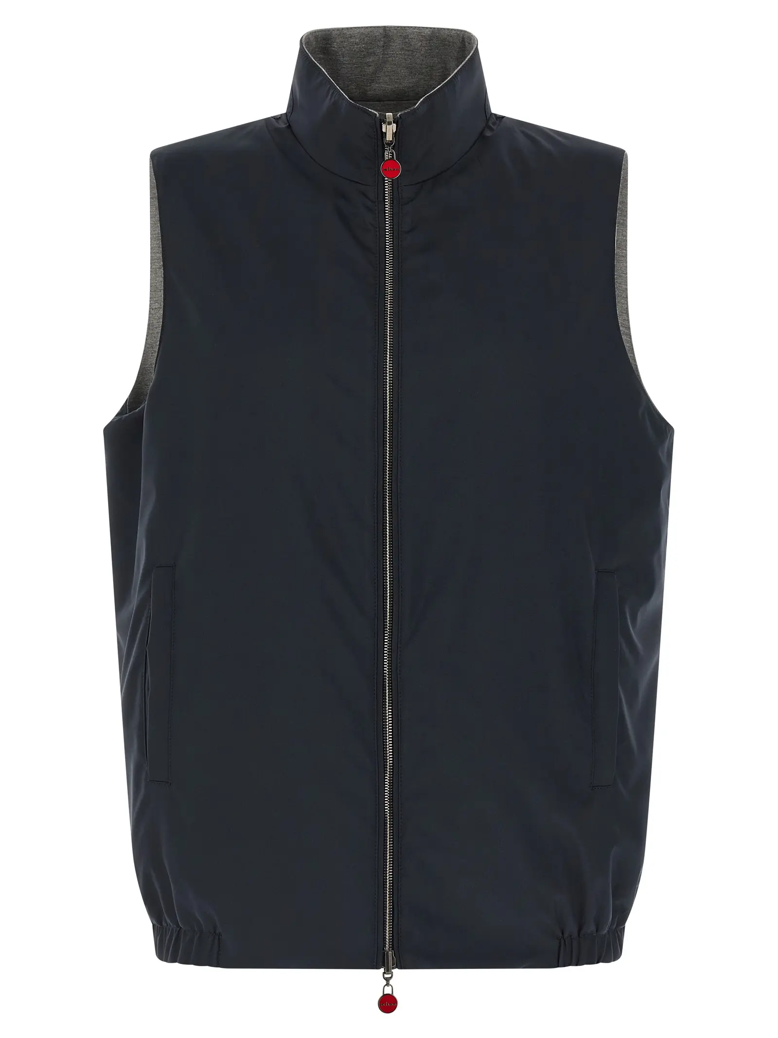 Жилет Kiton Double Face Nylon Синій 1 Double face nylon vest KITON Blue