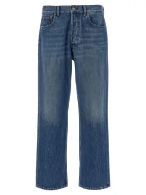 Valentino Garavani five-pocket jeans VALENTINO GARAVANI Blue