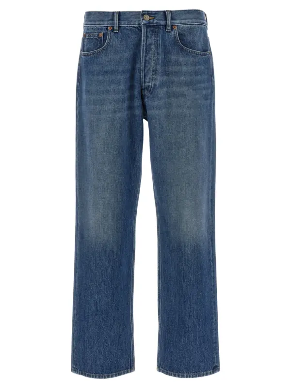 Valentino Garavani five-pocket jeans VALENTINO GARAVANI Blue