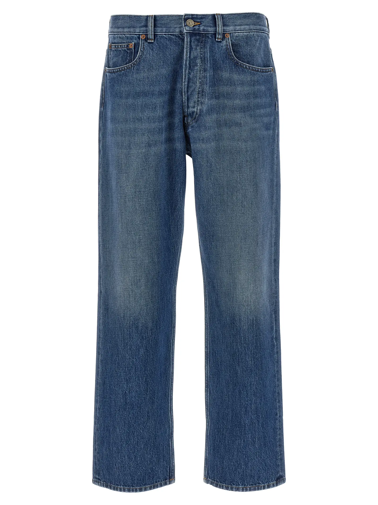 Джинси з п’ятьма кишенями Valentino Garavani Сині 1 Valentino Garavani five-pocket jeans VALENTINO GARAVANI Blue