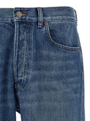 Valentino Garavani five-pocket jeans Man VALENTINO GARAVANI Blue