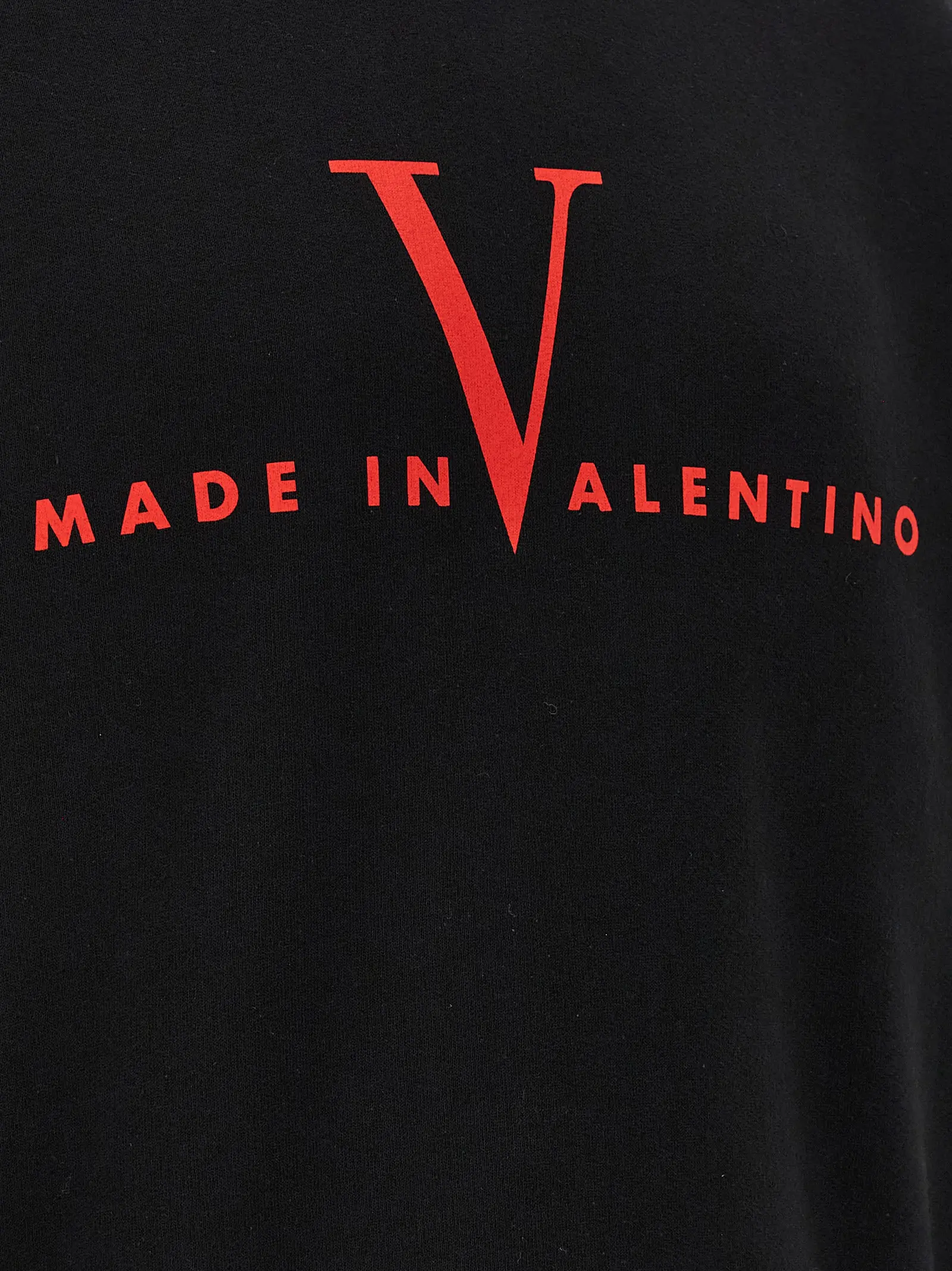 Світшот Made In Valentino Valentino Garavani Чорний 4 Valentino Garavani 'Made In Valentino' sweatshirt 100% cotton VALENTINO GARAVANI Black