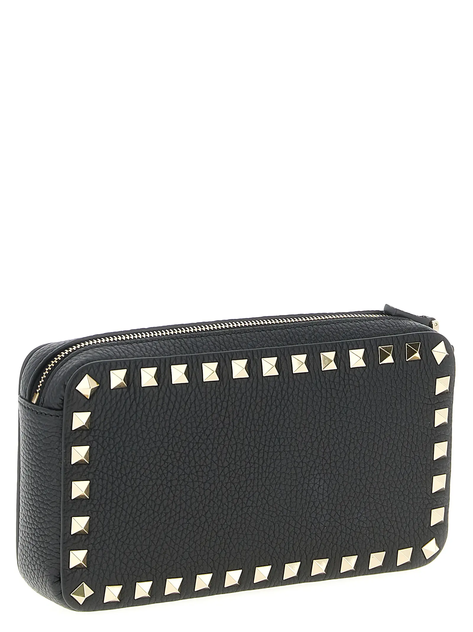 Клатч Rockstud Valentino Garavani Чорний 2 Valentino Garavani 'Rockstud' clutch bag W2P0AR3VSH0NO VALENTINO GARAVANI Black