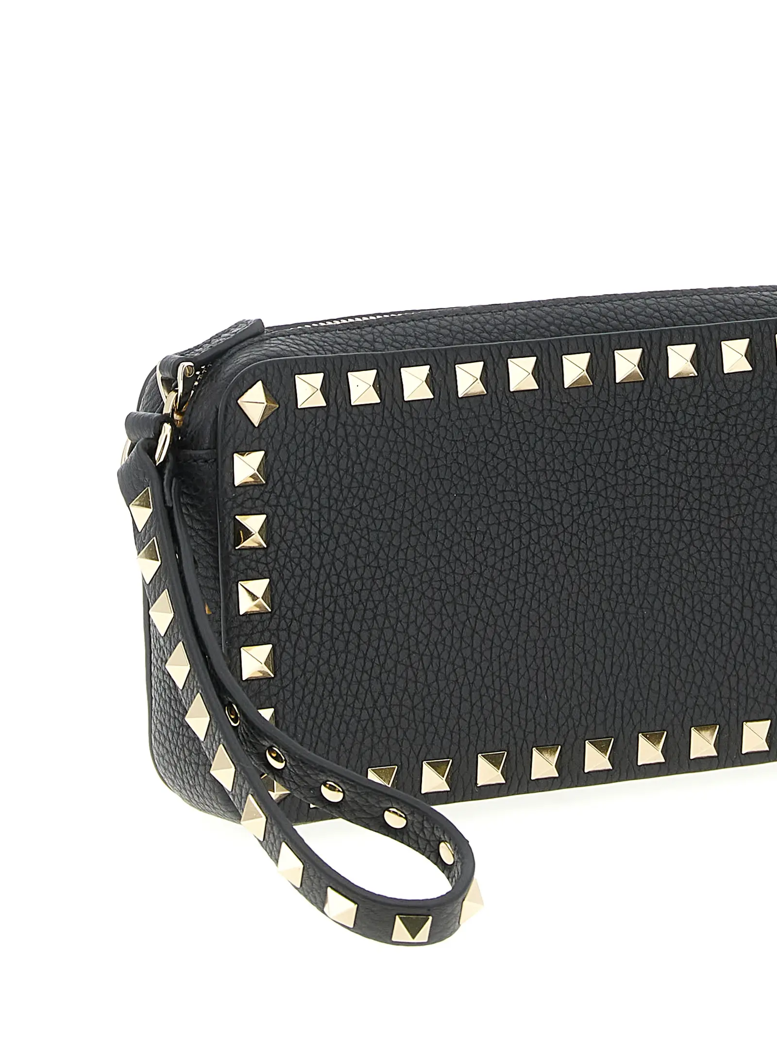 Клатч Rockstud Valentino Garavani Чорний 3 Valentino Garavani 'Rockstud' clutch bag Woman VALENTINO GARAVANI Black