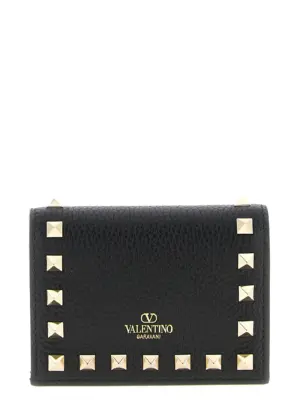 Valentino Garavani 'Rockstud' Wallet W2P0P39VSH0NO VALENTINO GARAVANI Black