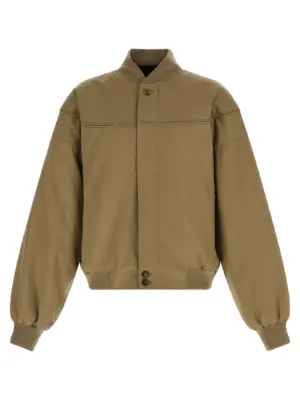 'Gas Station' bomber jacket WILLY CHAVARRIA Beige