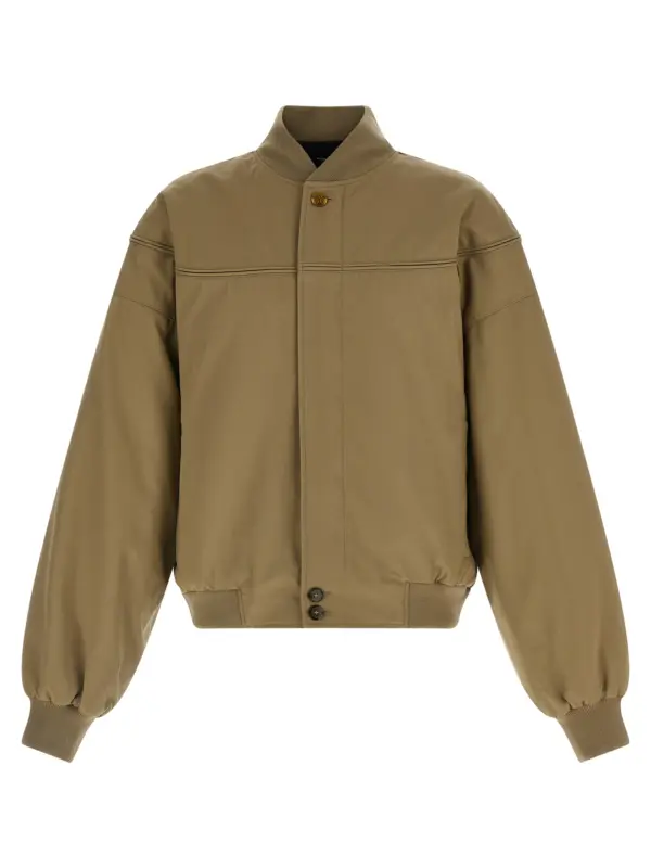 'Gas Station' bomber jacket WILLY CHAVARRIA Beige