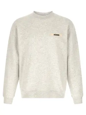 'Le Sweatshirt Gros Grain' sweatshirt JACQUEMUS Gray
