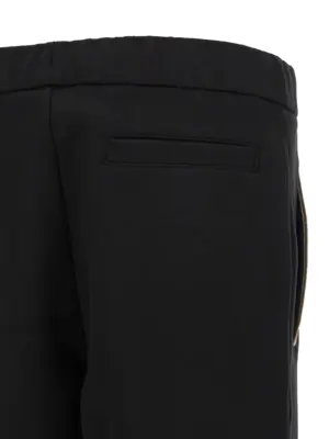 Insert joggers 100% cotton HUGO BOSS Black