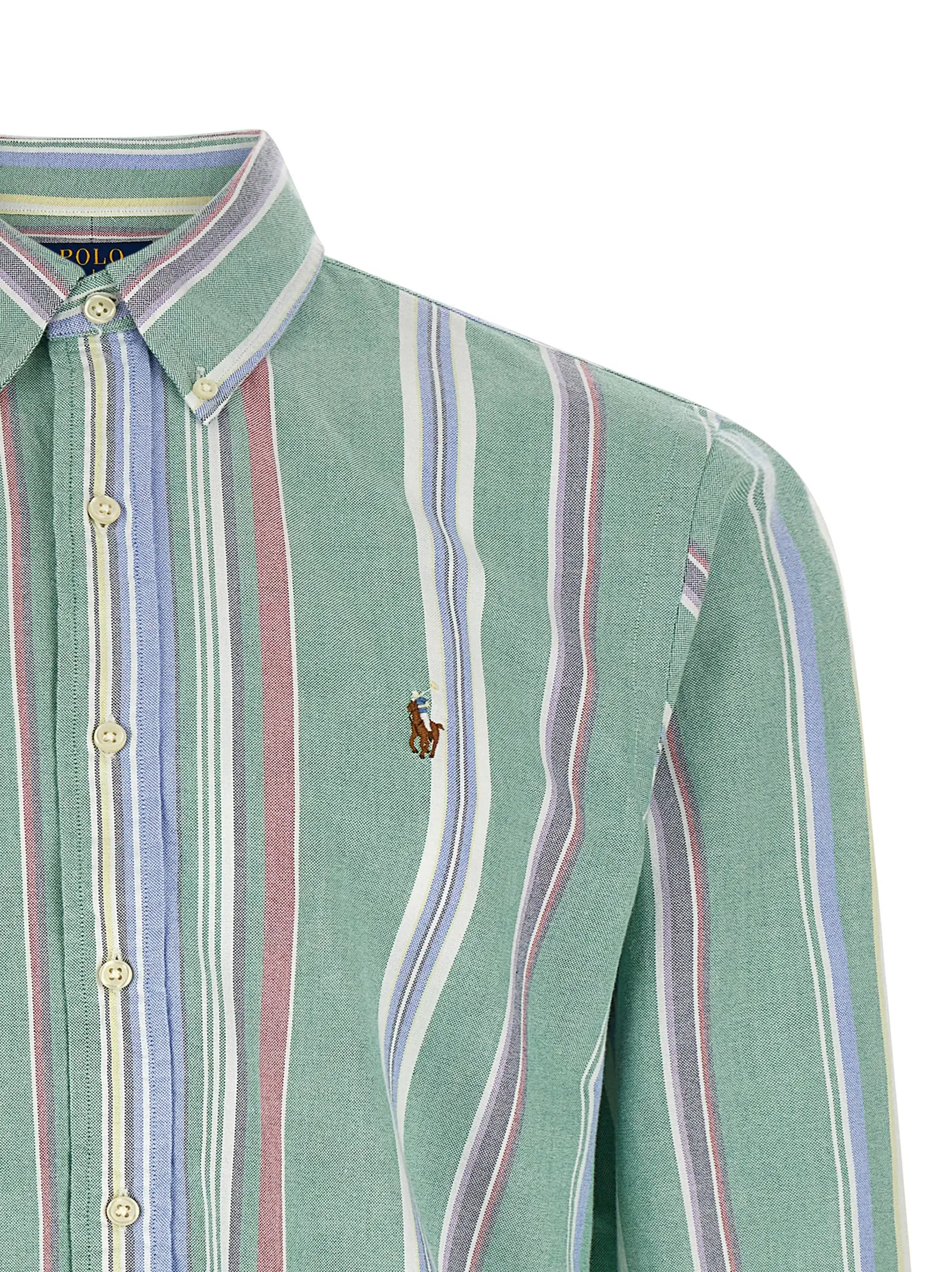 Сорочка Polo Ralph Lauren Oxford у смужку Багатокольорова 3 'Oxford' striped shirt Man POLO RALPH LAUREN Multicolor