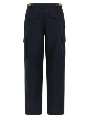 'Cyrus' pants 8119203SILHOUETTEBLUE BURBERRY Blue