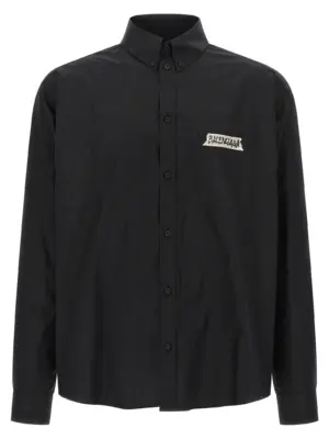 'Masking Tape' shirt BALENCIAGA Black