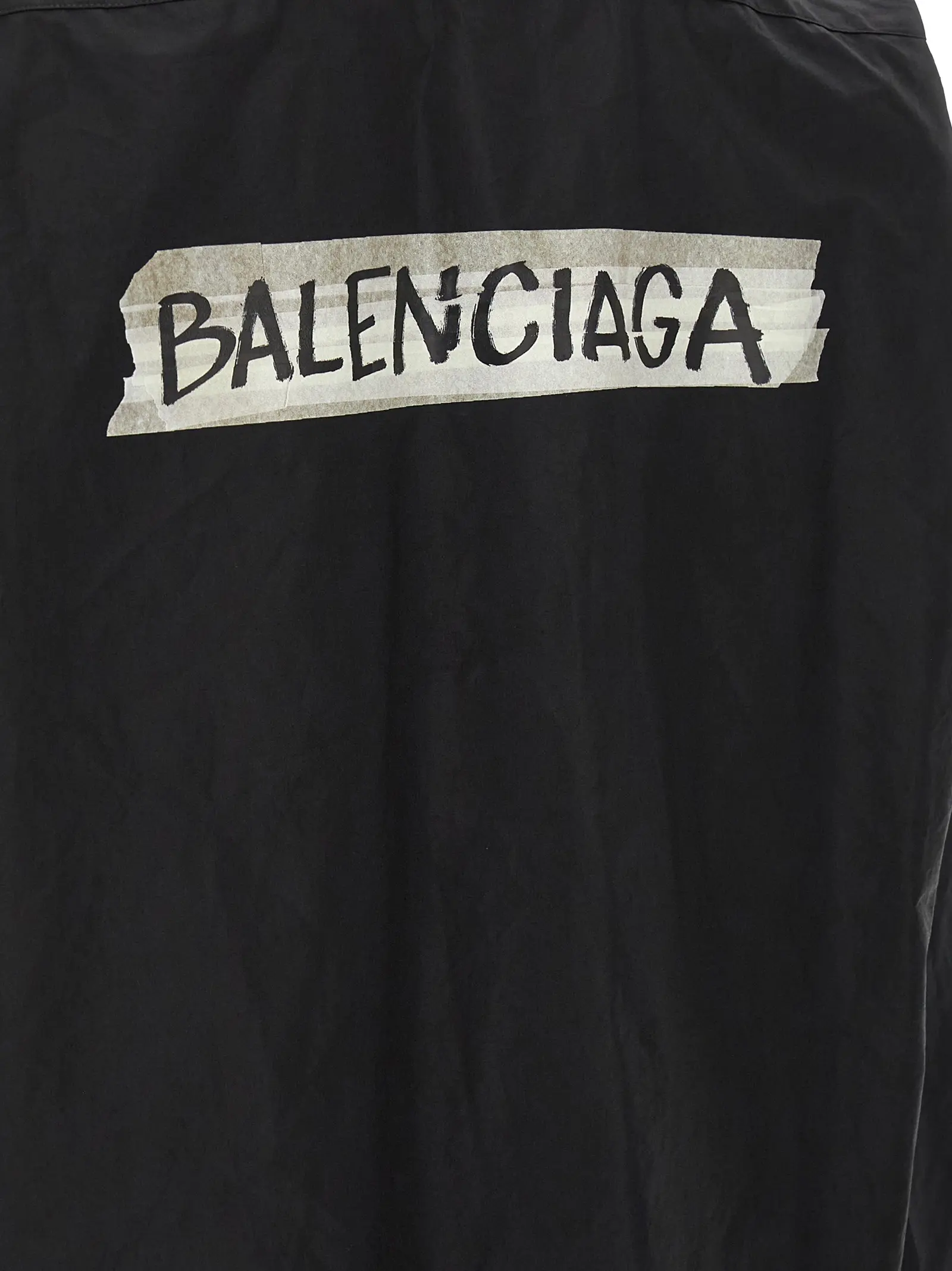 Сорочка Balenciaga Masking Tape Чорна 4 'Masking Tape' shirt 100% cotton BALENCIAGA Black