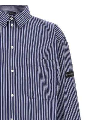 Striped shirt Man BALENCIAGA Blue