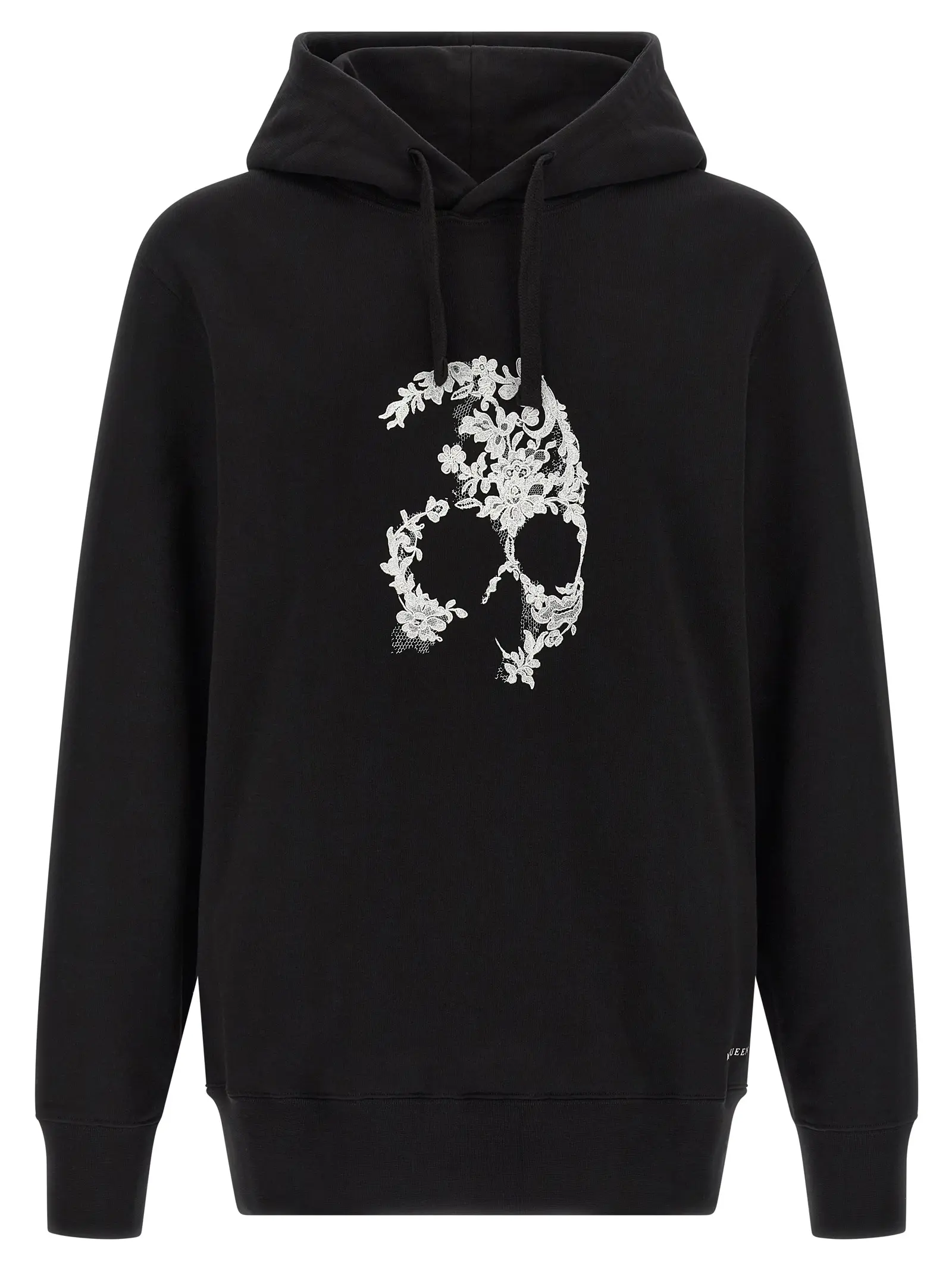 Худі Mcqueen Skull Чорно-біле 1 'Skull' hoodie MCQUEEN White/Black