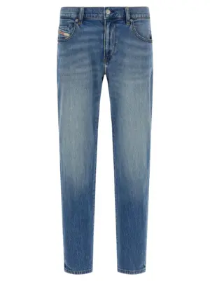 '2019 D-Strukt 0adbk' jeans DIESEL Light Blue