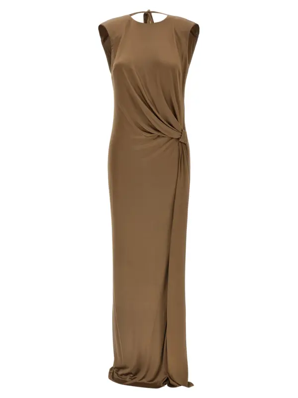 'Red Carpet' dress ELISABETTA FRANCHI Beige