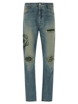 'Amiri Hollywood MX1' jeans AMIRI Blue