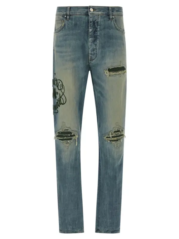 'Amiri Hollywood MX1' jeans AMIRI Blue