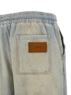 'Relaxed Baggy' jeans 100% cotton AMIRI Light Blue