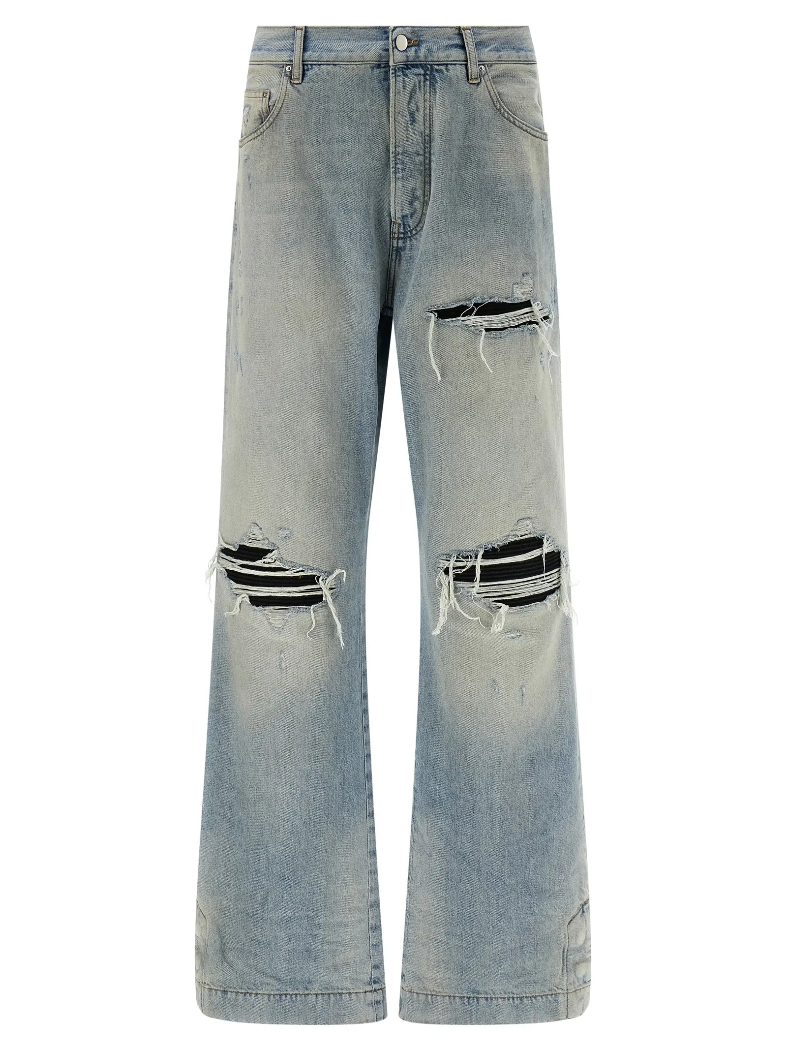Джинси Amiri MX1 Straight Flare Блакитні 1 'MX1 Straight Flare' jeans AMIRI Light Blue