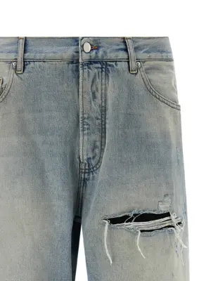 'MX1 Straight Flare' jeans Man AMIRI Light Blue