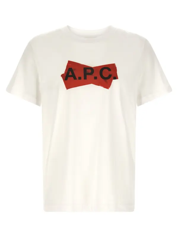 'Scotch Rouge' T-shirt A.P.C. Red