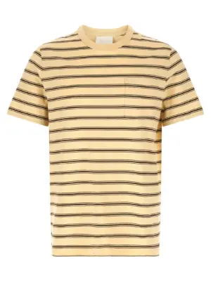Striped t-shirt A.P.C. Beige