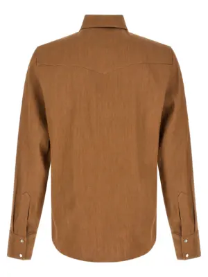 'Western' shirt COHLYH12632CAC A.P.C. Brown
