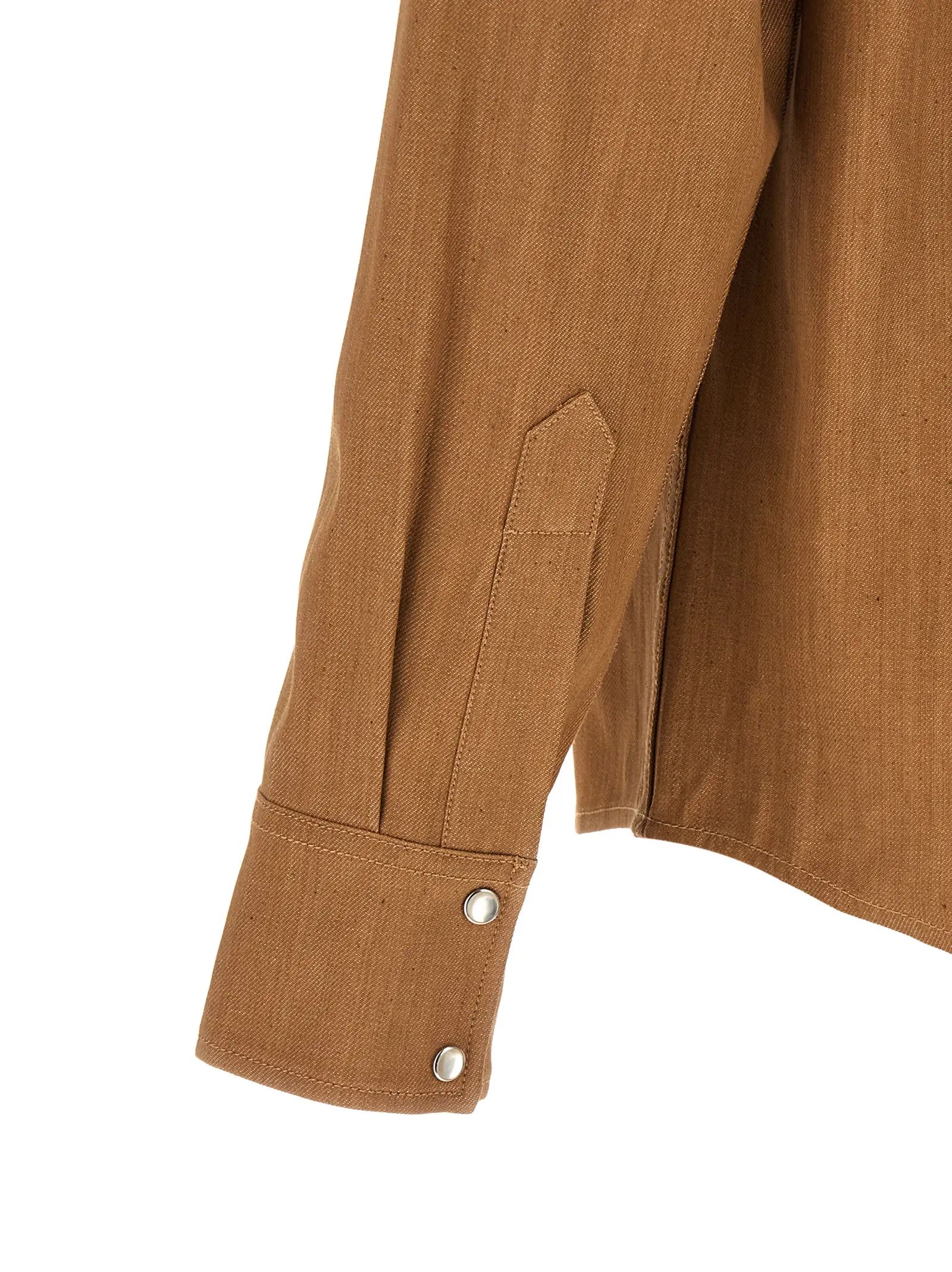 Сорочка A. P. C. Western Коричнева 4 'Western' shirt 100% biological cotton A.P.C. Brown