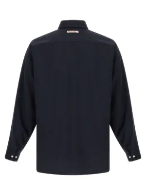 'Tropical wool' shirt CUMU0061A3UTW83900B99 MARNI Blue