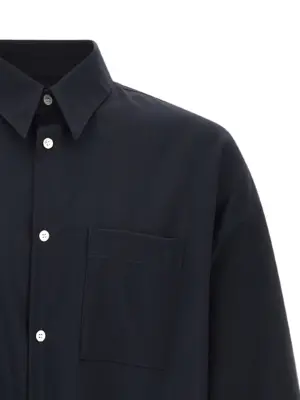 'Tropical wool' shirt Man MARNI Blue