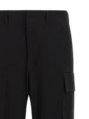 Gabardine trousers Man FENDI Black