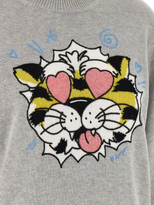 'KENZO Wild Tiger' sweater 55% wool