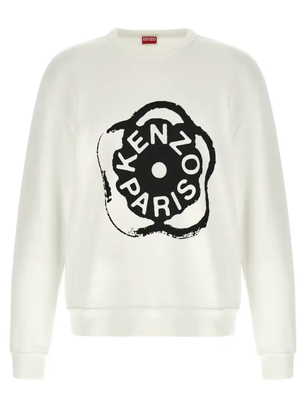 'Boke Flower 2.0' sweatshirt KENZO White/Black