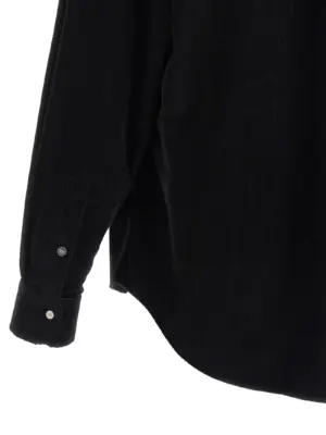 Corduroy shirt 100% cotton FENDI Black