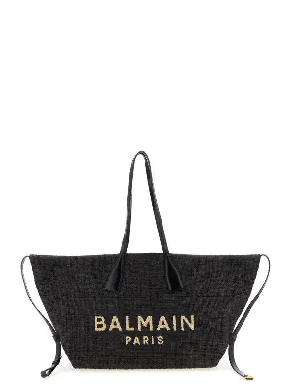 'Track' shopping bag BALMAIN Black