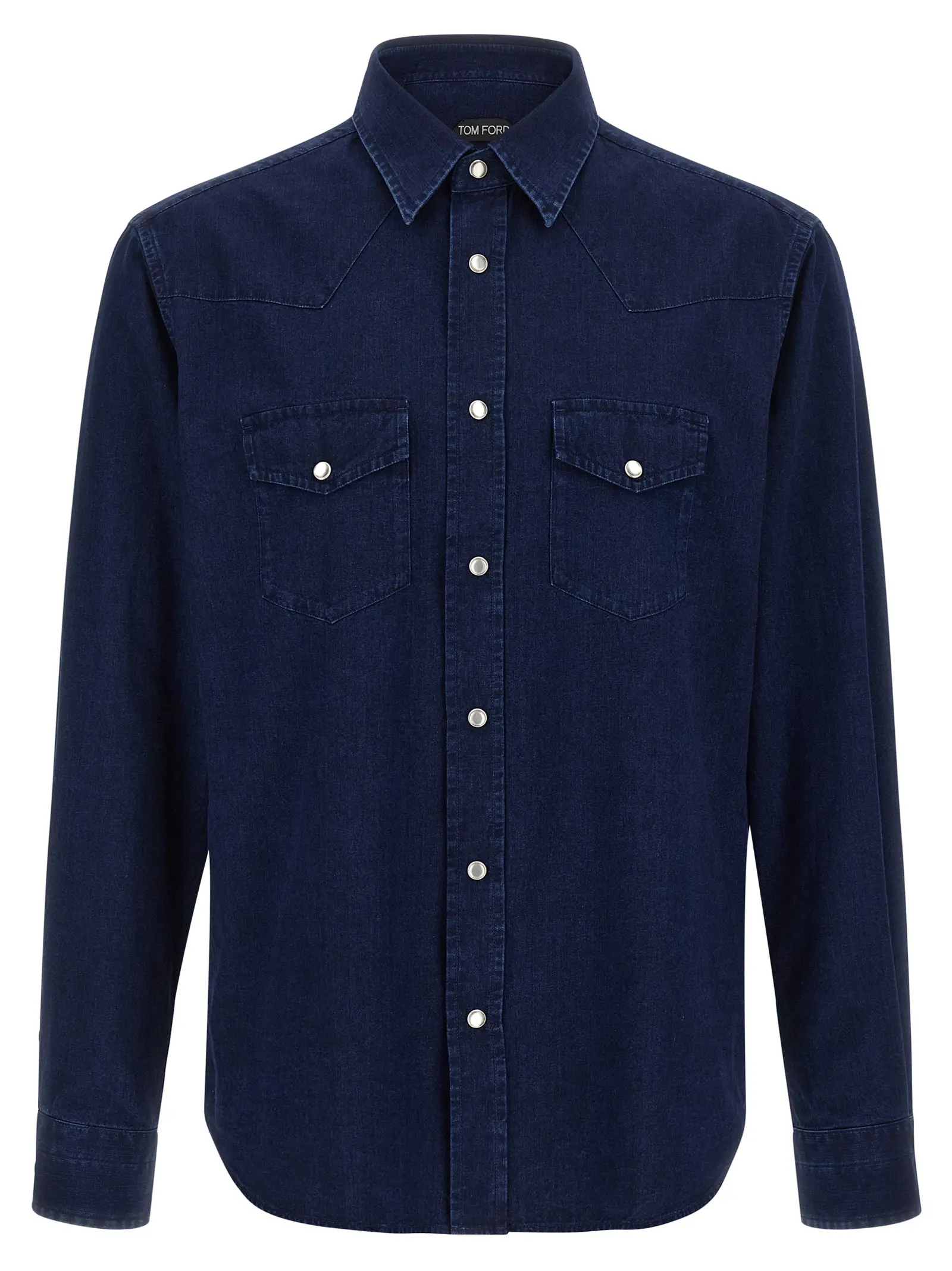Сорочка Tom Ford Western Синя 1 'Western' shirt TOM FORD Blue