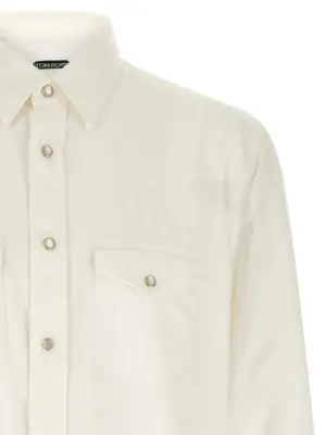 'Western' shirt Man TOM FORD White