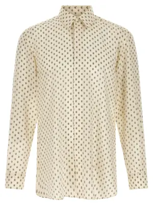 Paisley print shirt TOM FORD Beige