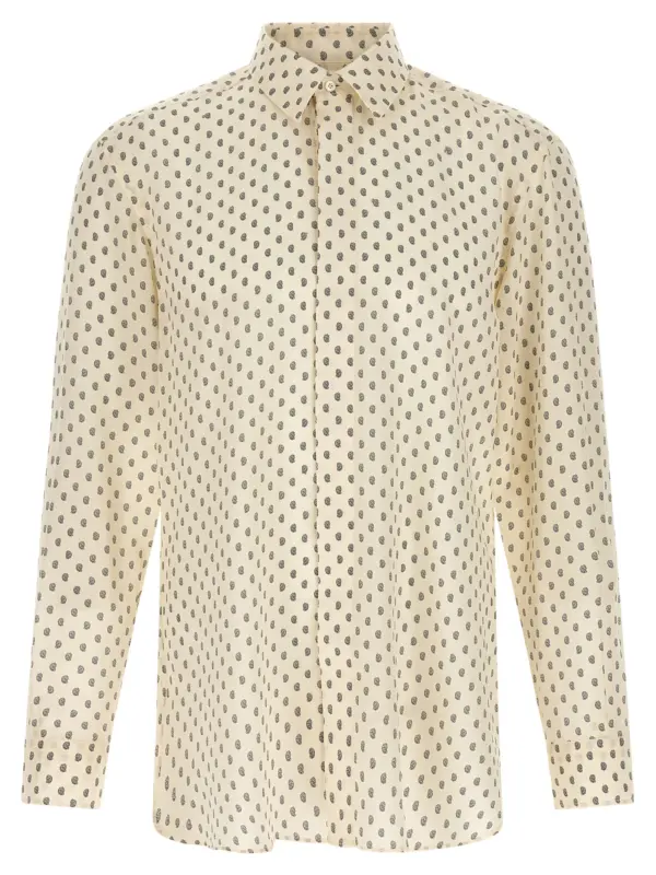 Paisley print shirt TOM FORD Beige