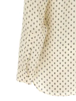 Paisley print shirt 100% silk TOM FORD Beige