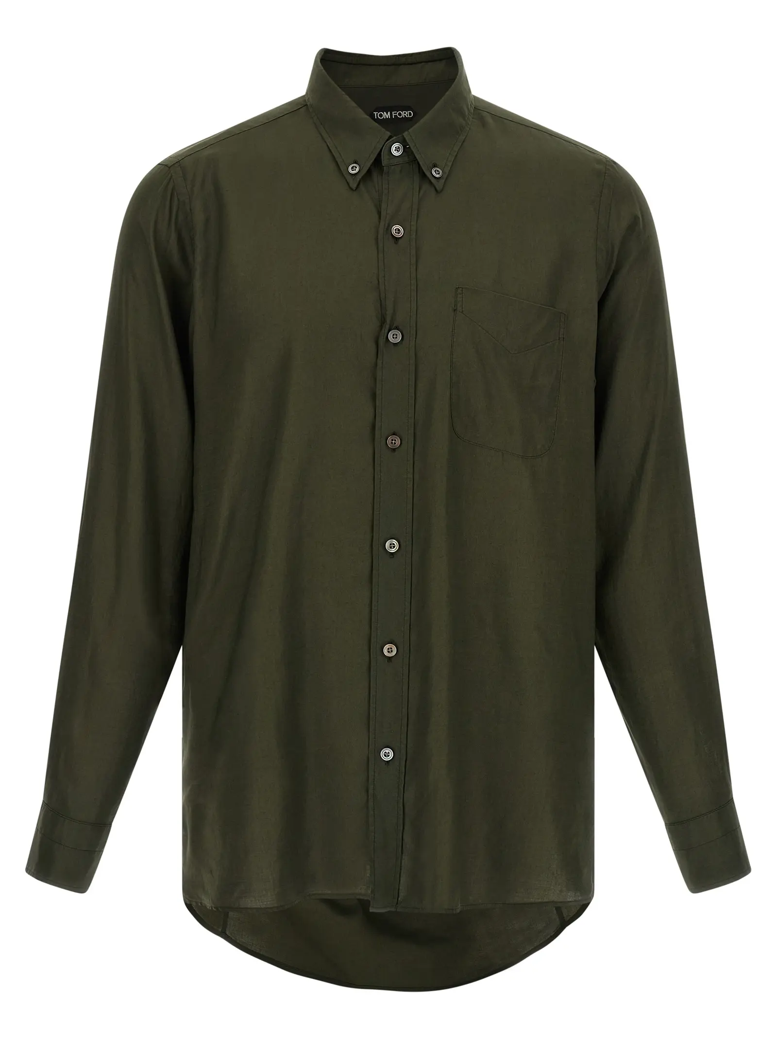 Сорочка Tom Ford Button-Down Зелена 1 Button-down shirt TOM FORD Green