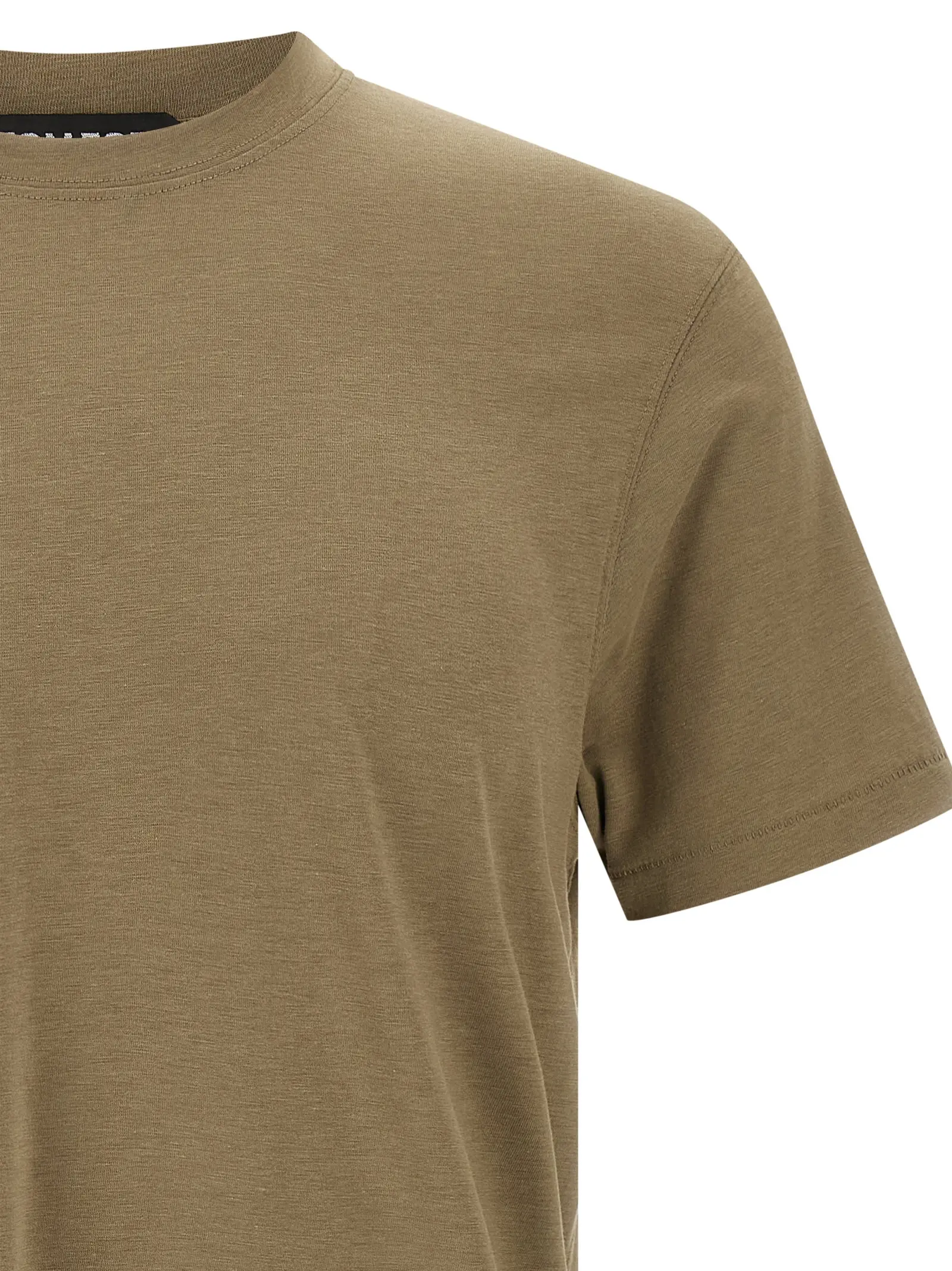 Футболка Tom Ford Logo Embroidery Зелена 3 Logo embroidery t-shirt Man TOM FORD Green