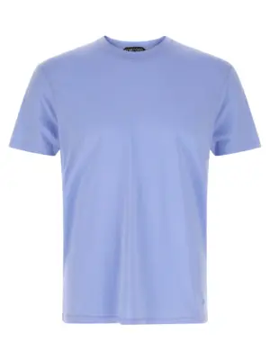 Logo embroidery t-shirt TOM FORD Light Blue