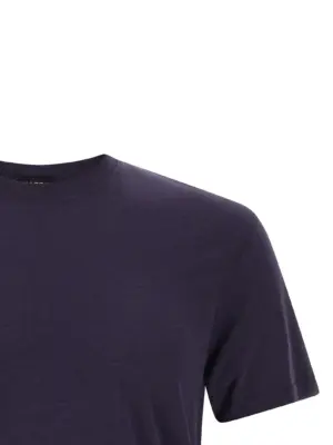 Logo embroidery t-shirt Man TOM FORD Blue